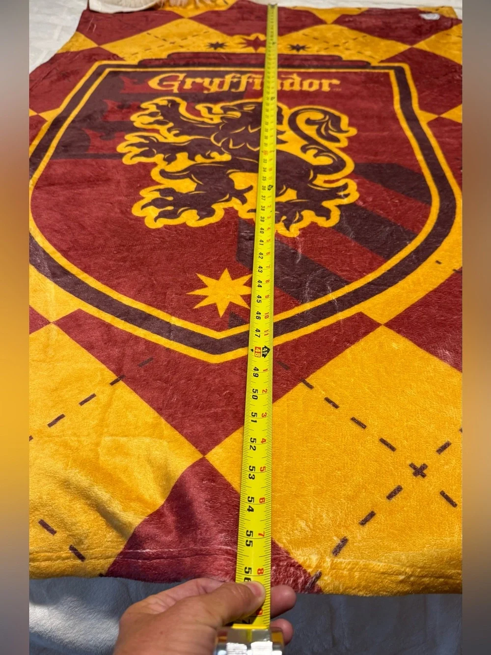 Harry Potter Blanket Gryffindor Silky Touch Super Soft Throw Blanket